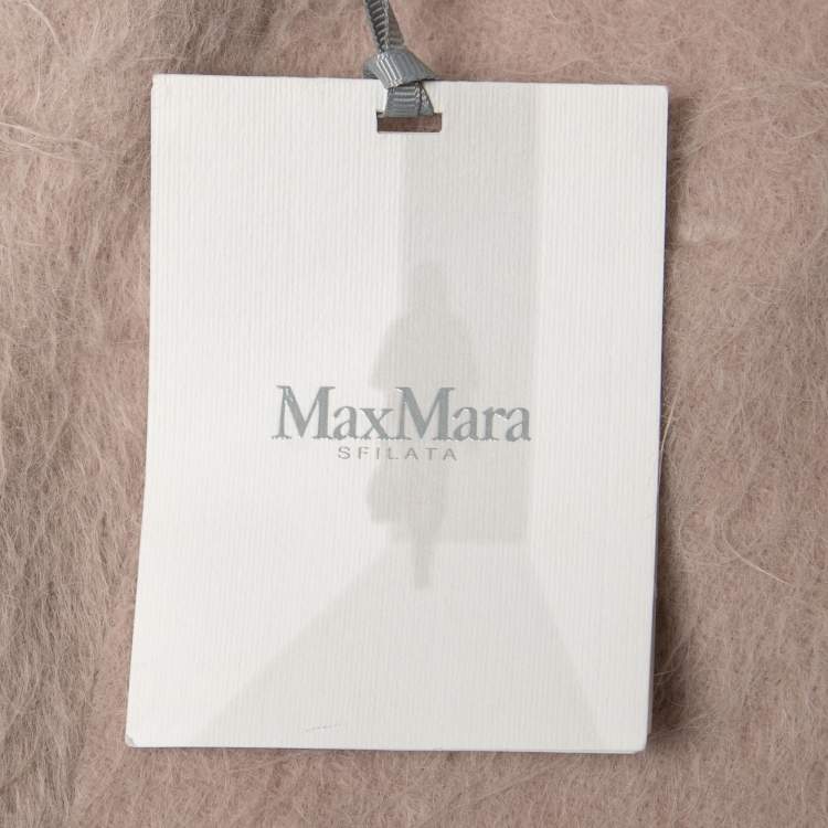 مملوكة مسبقًا Max Mara Sfilata Light Pink Wool Strapless Bodycon Dress S