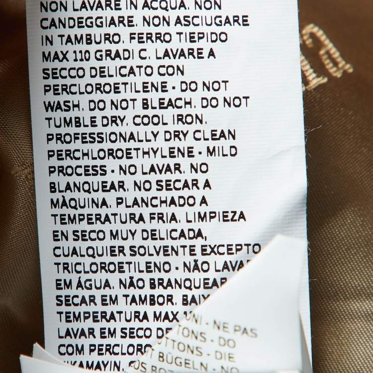 Pre Owned Max Mara Sfilata Brown Camel Hair Long Coat L