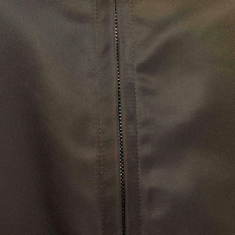 Pre Owned Max Mara Sfilata Khaki Brown Technical Bomber Jacket S