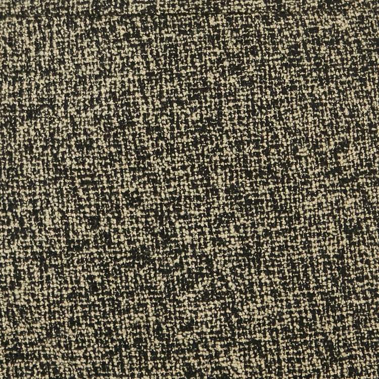 Pre Owned Max Mara Grey Tweed Midi Skirt L