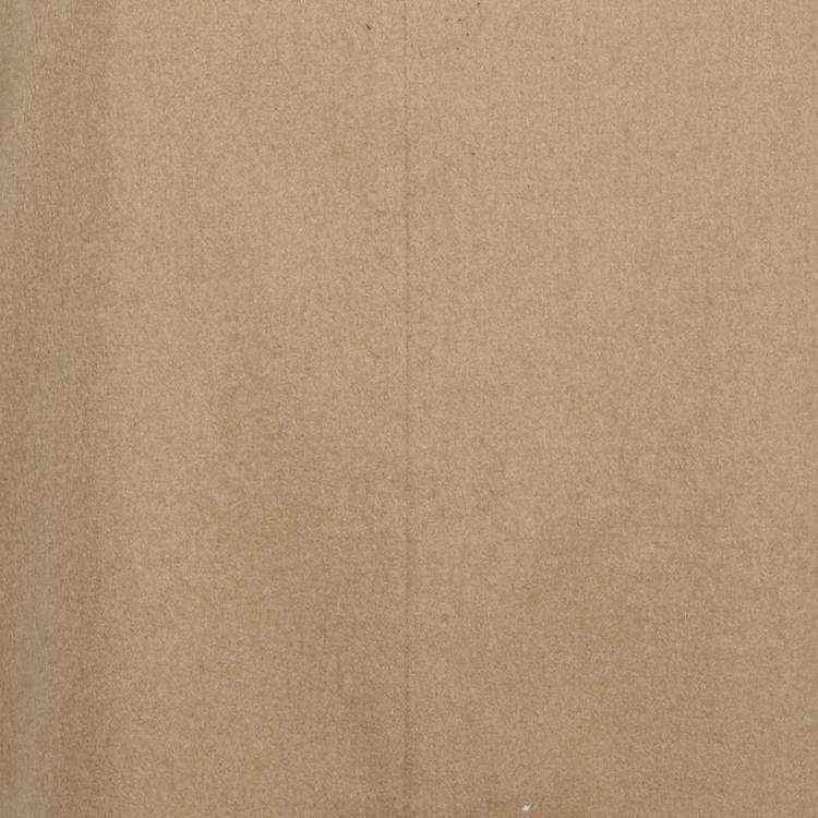 Pre Owned Max Mara Brown Camel Hair Mini Dress M