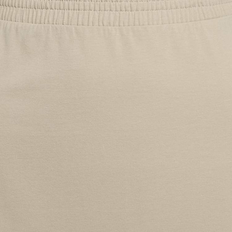 Pre Owned Max Mara Leisure Grey Jersey Midi Skirt S