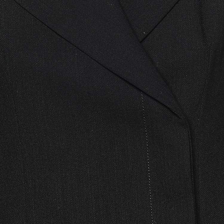 Pre Owned Max Mara Black Wool Blazer S