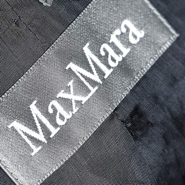 Pre Owned Max Mara Black Wool Blazer S