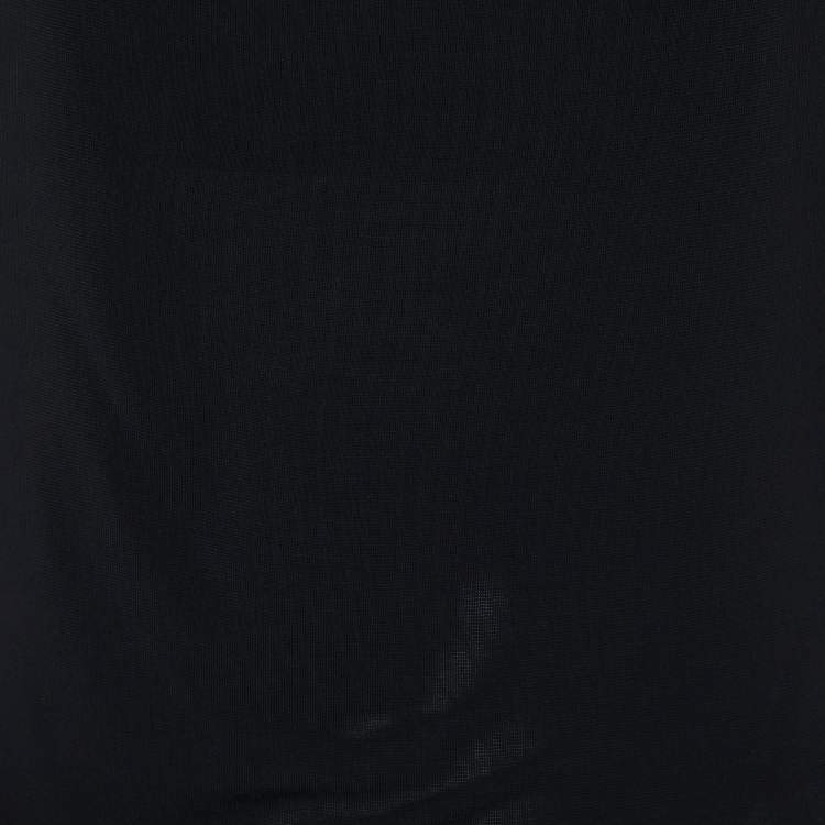 Pre Owned Max Mara Studio Black Jersey Sleeveless Tank Top M