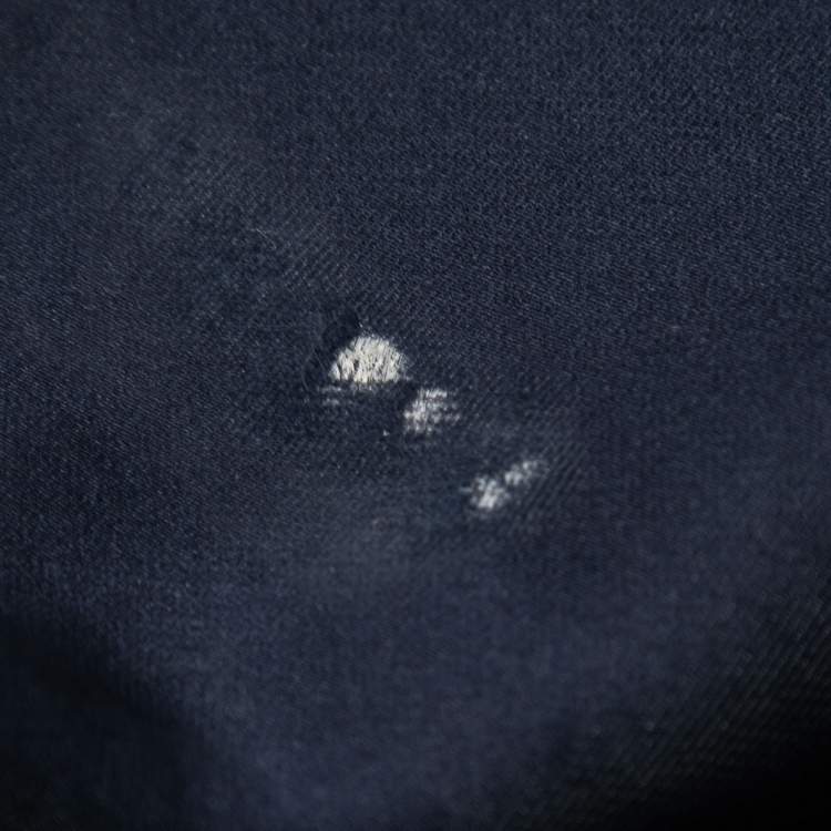 Pre Owned Max Mara Pianoforte Dark Blue Satin Sleeveless Gown XS