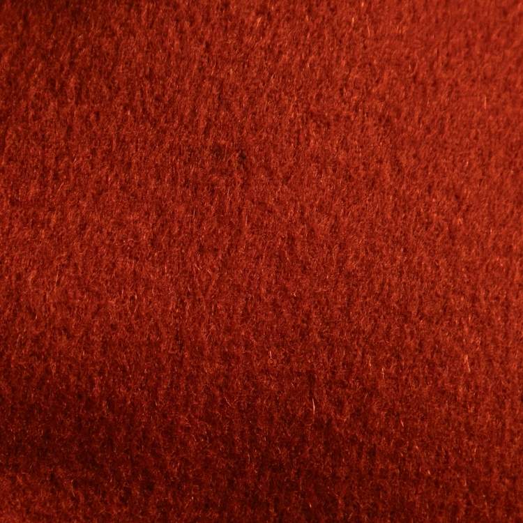 Pre Owned Max Mara Rust Orange Wool Coat XS