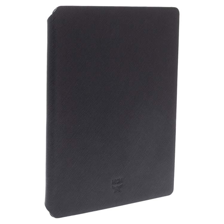 Pre Owned MCM Black Saffiano Leather Elda Ipad Case