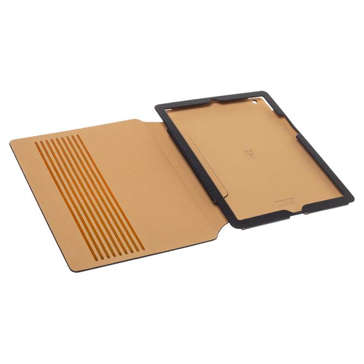 Pre Owned MCM Black Saffiano Leather Elda Ipad Case