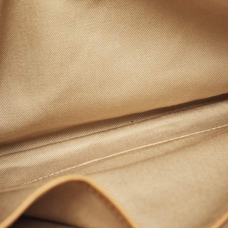 Pre Owned MCM x Honey Dijon Cognac Visetos Coated Canvas Crossbody Bag