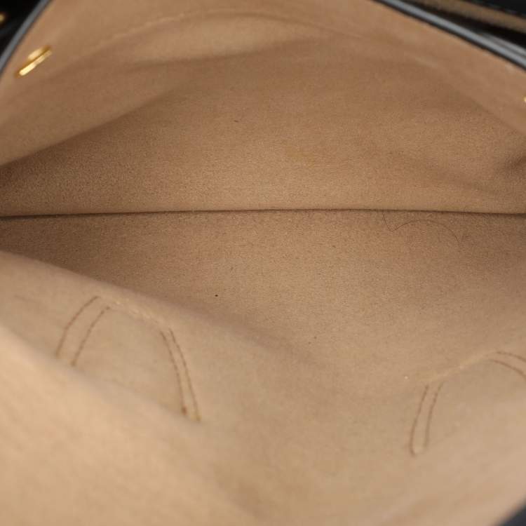 Pre Owned MCM Grey Leather Mini Milla Park Avenue Tote