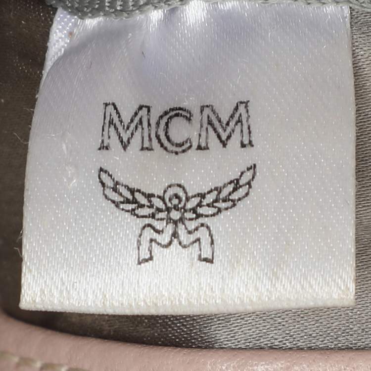 Pre Owned MCM Pink Leather X-mini Stark Bebe Boo Backpack