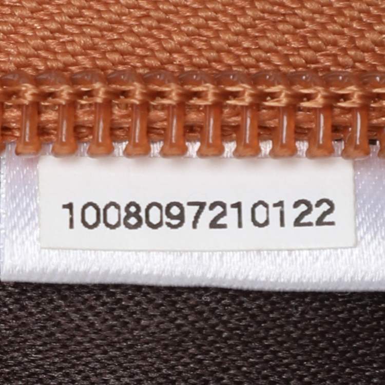 Pre Owned MCM Cognac Visetos Coated Canvas Traveler Cabin Trolley