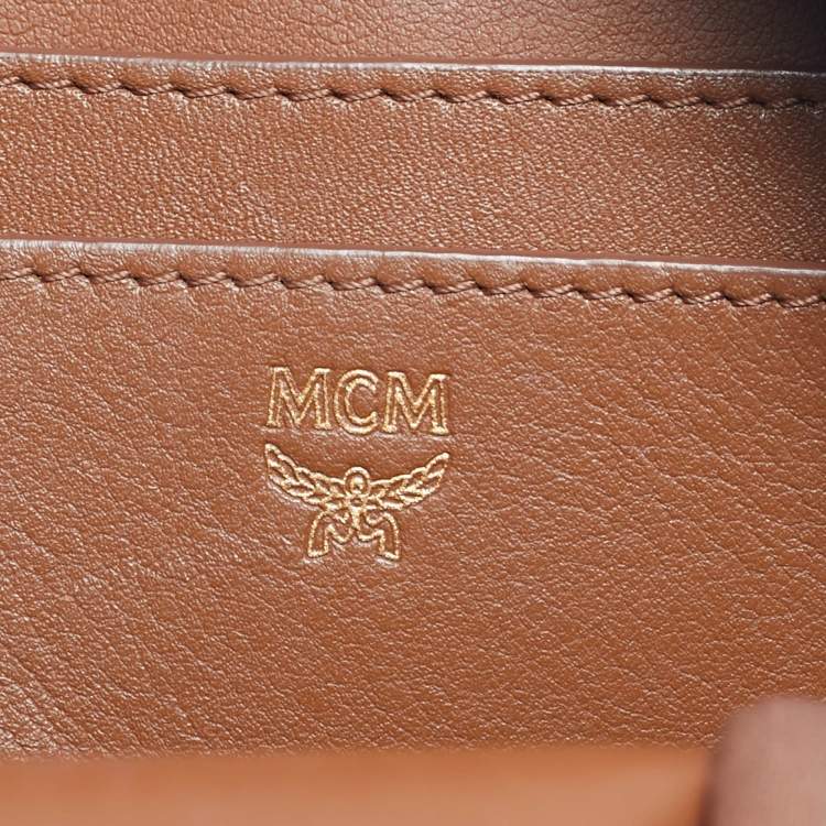 Pre Owned MCM Black Visetos Coated Canvas Mini Studded Stark-Bebe Boo Backpack