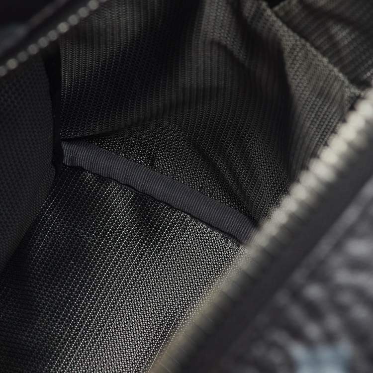 Pre Owned MCM Black Visetos Coated Canvas Small Stark Studded Backpack