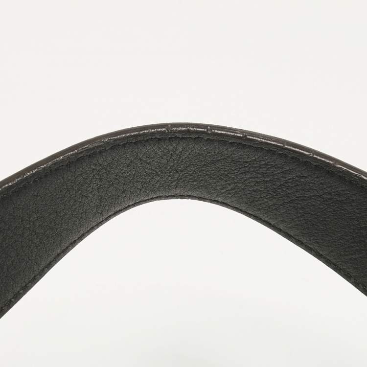 Pre Owned MCM Black Visetos Coated Canvas and Leather Klara Shoulder Bag