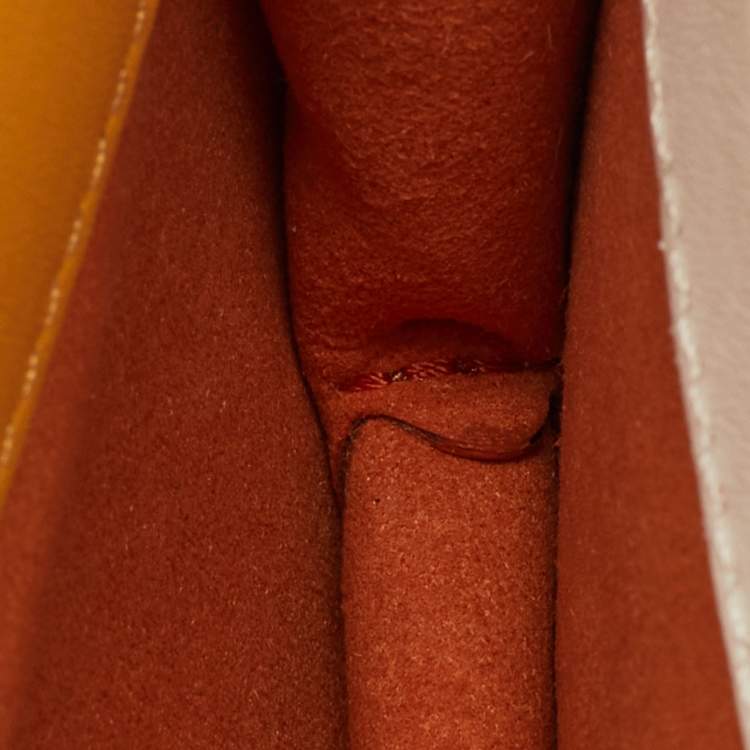 Pre Owned MCM Multicolor Leather and Visetos Coated Canvas Mini Patricia Crossbody Bag