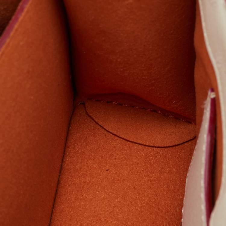 Pre Owned MCM Multicolor Leather and Visetos Coated Canvas Mini Patricia Crossbody Bag