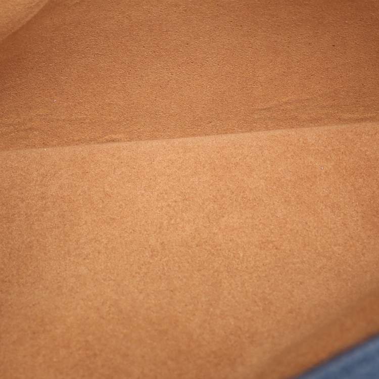 Pre Owned MCM Tricolor Leather Medium Milla Tote