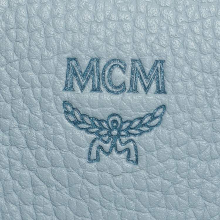 Pre Owned MCM Tricolor Leather Medium Milla Tote