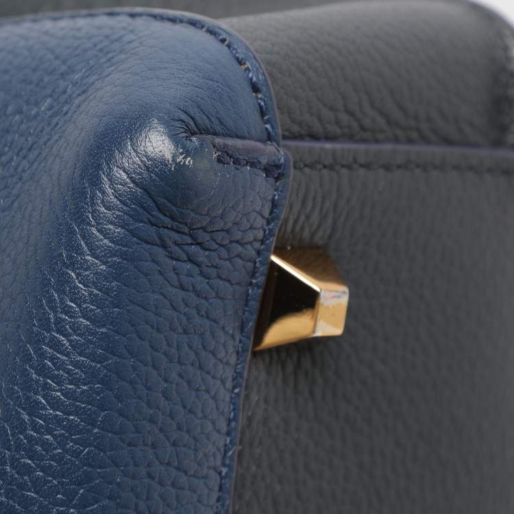 Pre Owned MCM Tricolor Leather Medium Milla Tote