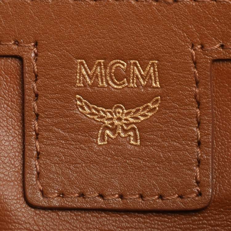 Pre Owned MCM Duke Black Visetos Coated Canvas Backpacks