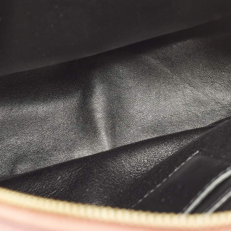 Pre Owned MCM Studded Pink Leather Backpack