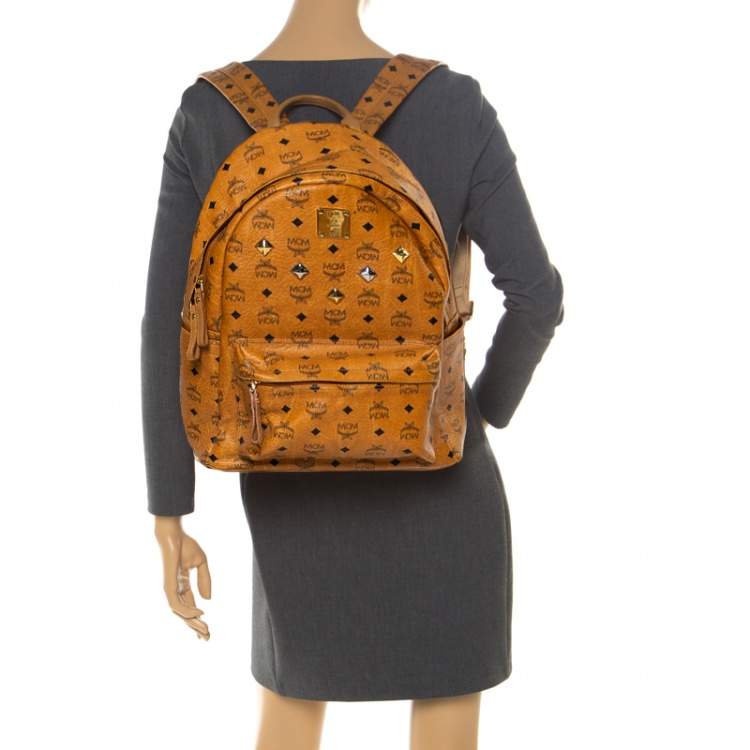 MCM, Bags, Pre Loved Mcm Visetos Stark Backpack Women Bagbackpack
