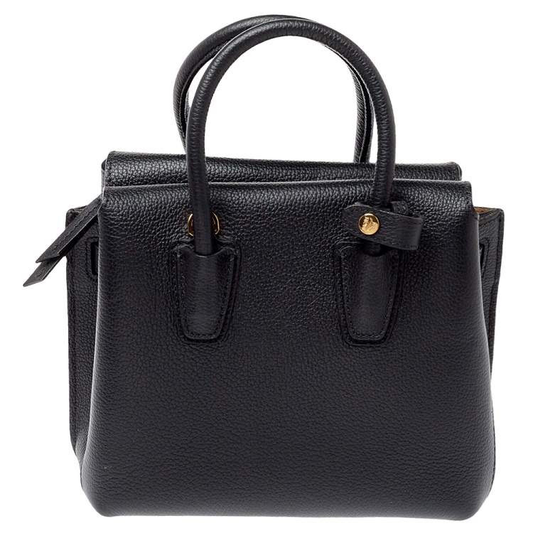 مملوكة مسبقًا MCM Black Leather Mini Milla Tote