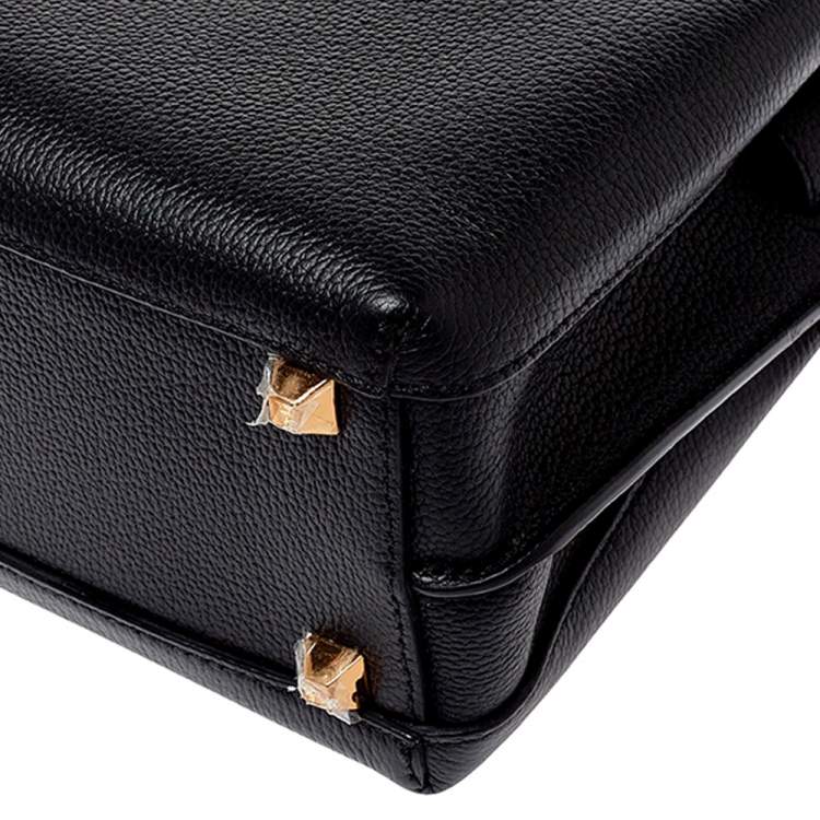 مملوكة مسبقًا MCM Black Leather Mini Milla Tote