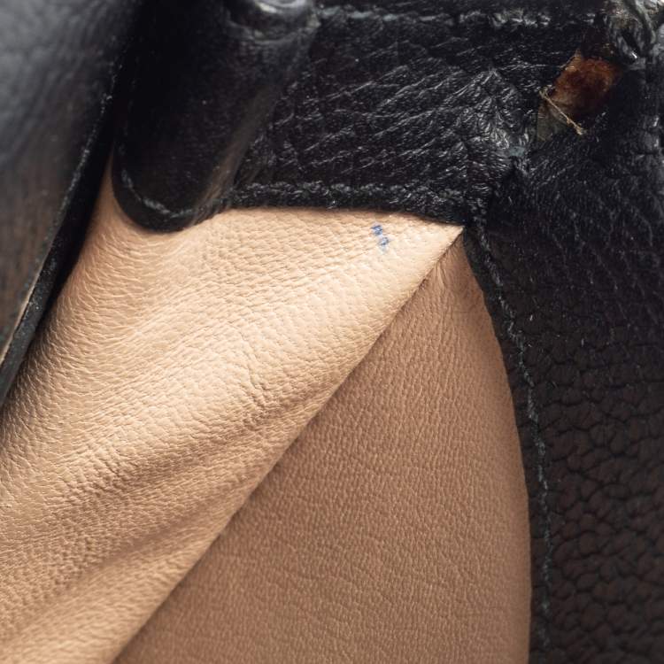 مملوكة مسبقًا MCM Black Leather Mona Crossbody Bag