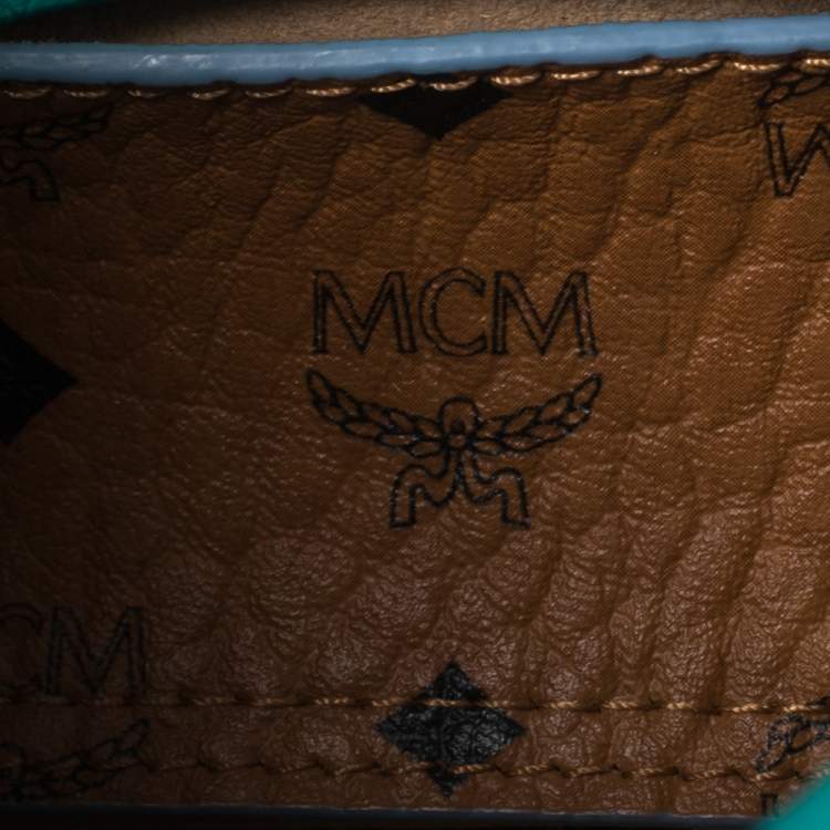 مملوكة مسبقًا MCM Green Leather X Mini Milla Crossbody Bag