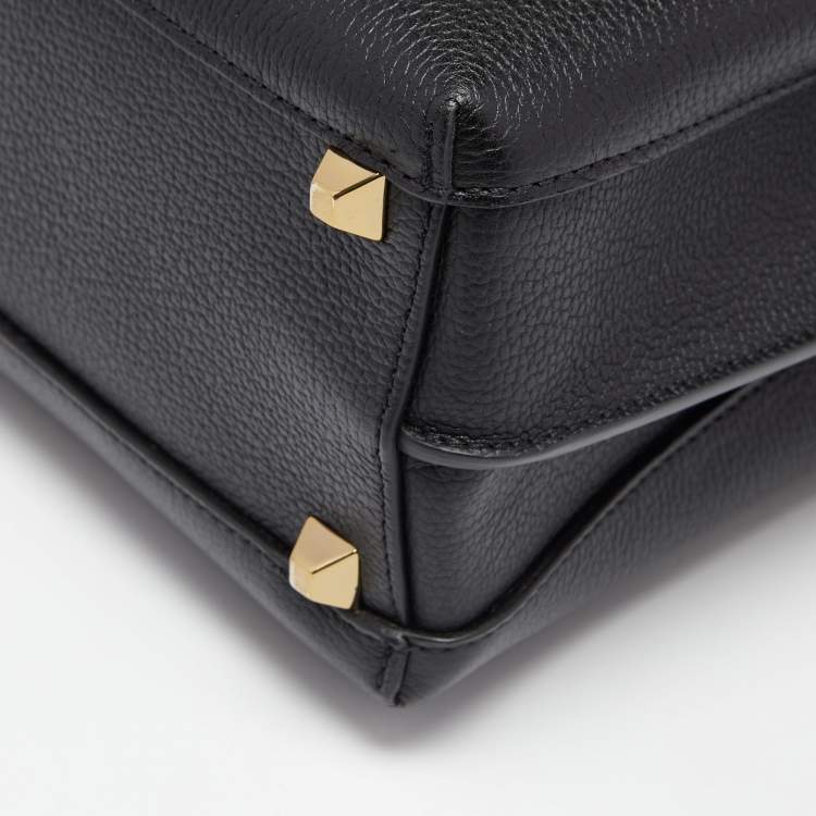 مملوكة مسبقًا MCM Black Leather Milla Tote