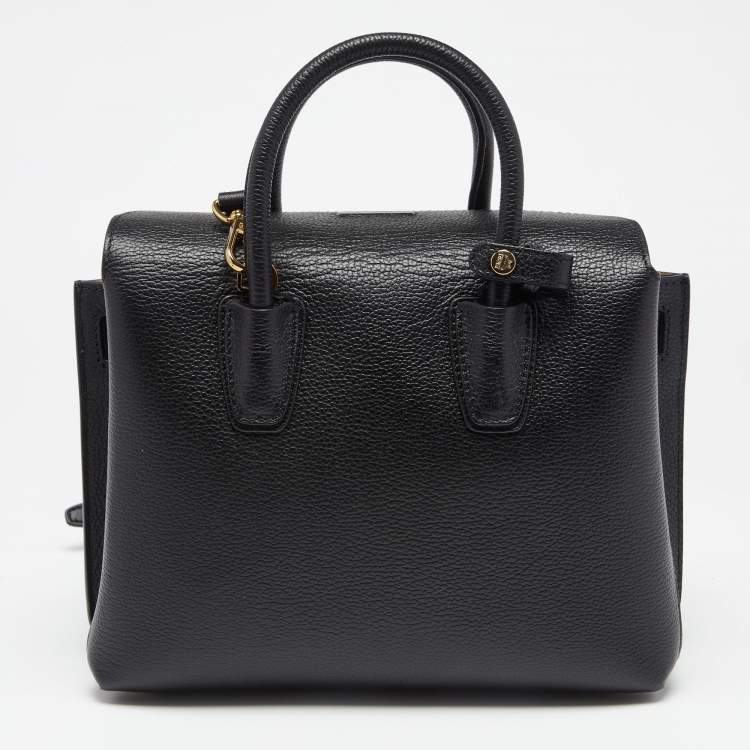 مملوكة مسبقًا MCM Black Leather Milla Tote
