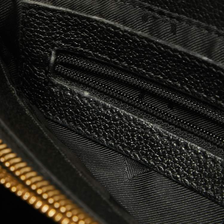 Pre Owned MCM Black Leather Bucket Tote