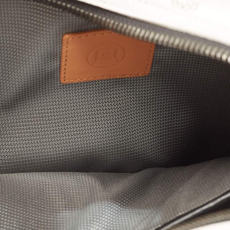 Pre Owned MCM White Visetos Coated Canvas Small Studs Stark Backpack