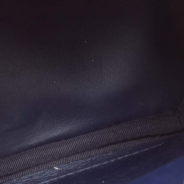 Pre Owned MCM White/Black Visetos Coated Canvas And Leather Mini Stark-Bebe Boo Backpack