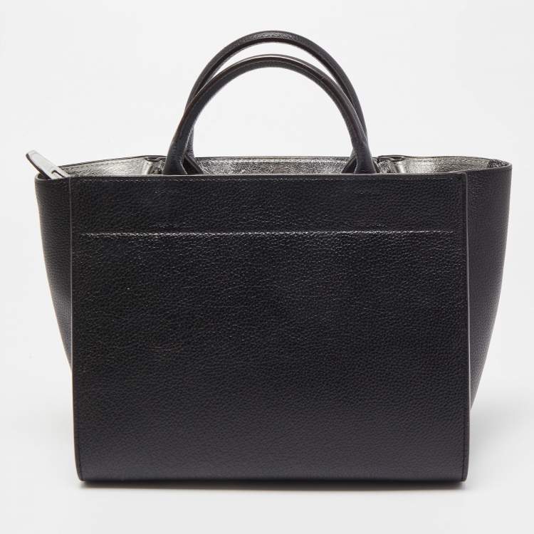 Pre Owned MCM Black Leather Tote