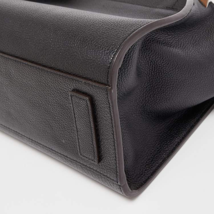 Pre Owned MCM Black Leather Tote