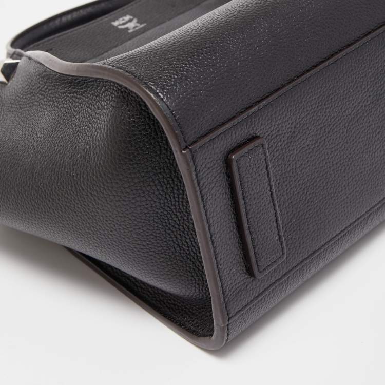 Pre Owned MCM Black Leather Tote