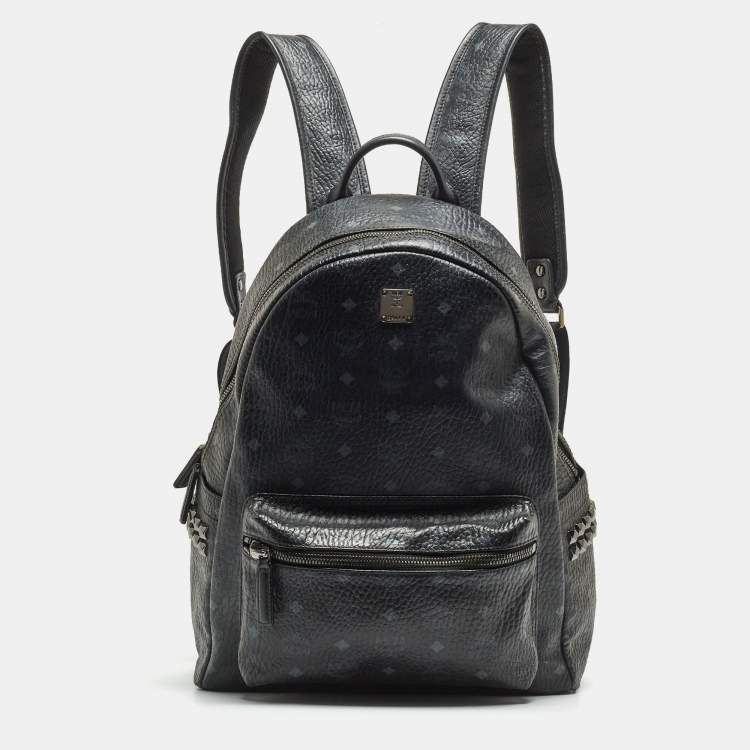 Large Stark Backpack in Visetos Black