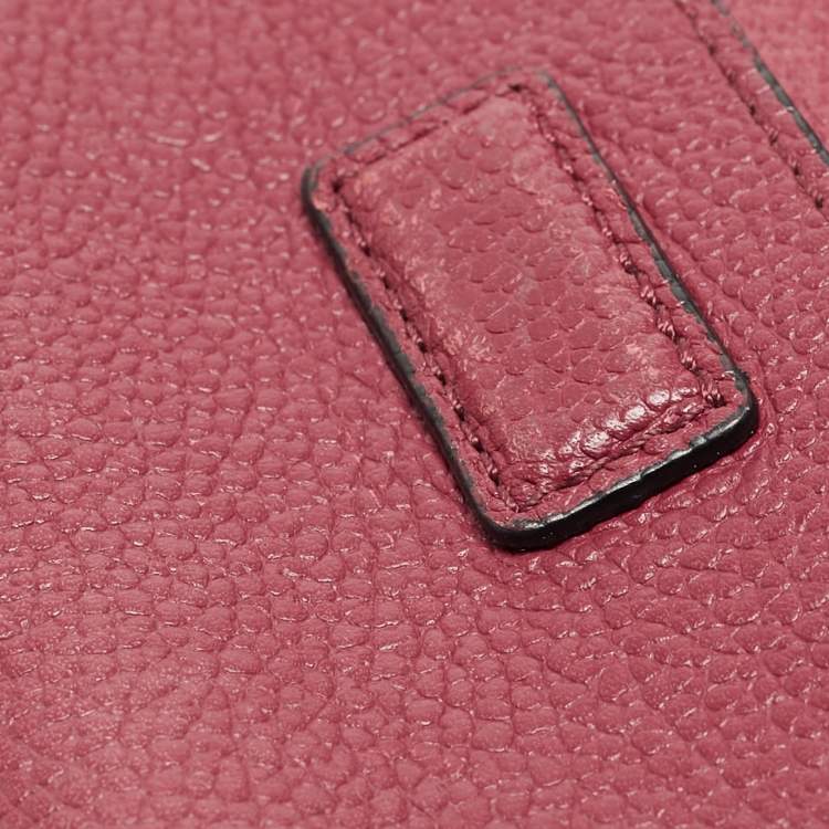 Pre Owned MCM Dark Red Leather Mini Milla Tote