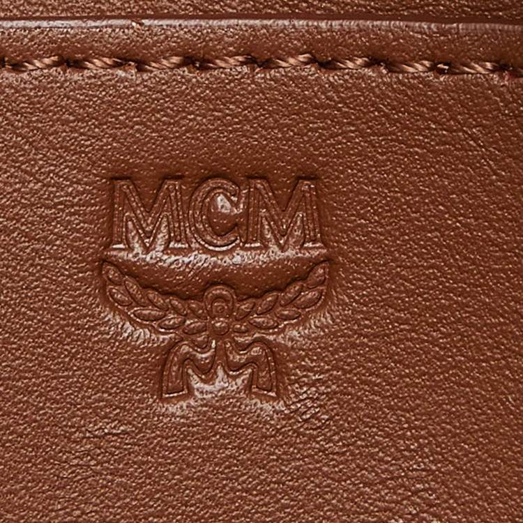 Pre Owned MCM Black Visetos Coated Canvas and Leather Mini Studded Stark-Bebe Boo Backpack
