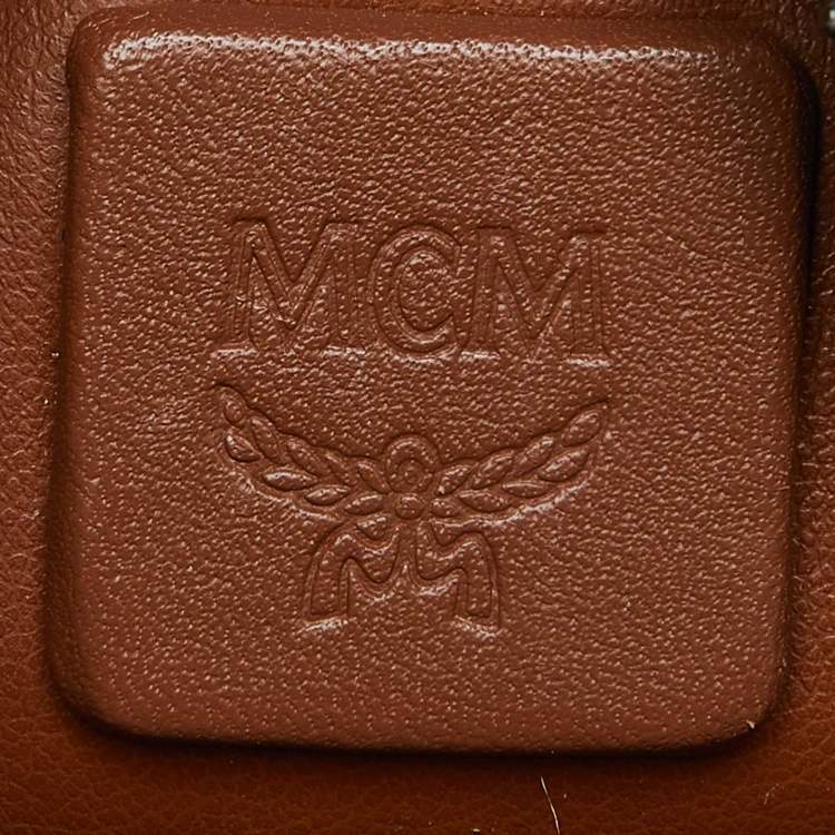 Pre Owned MCM Black Visetos Coated Canvas and Leather Mini Studded Stark-Bebe Boo Backpack