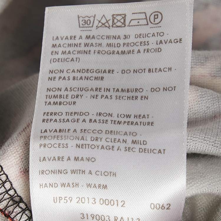 Pre Owned McQ by Alexander McQueen Multicolor Printed Jersey Mini Dress S