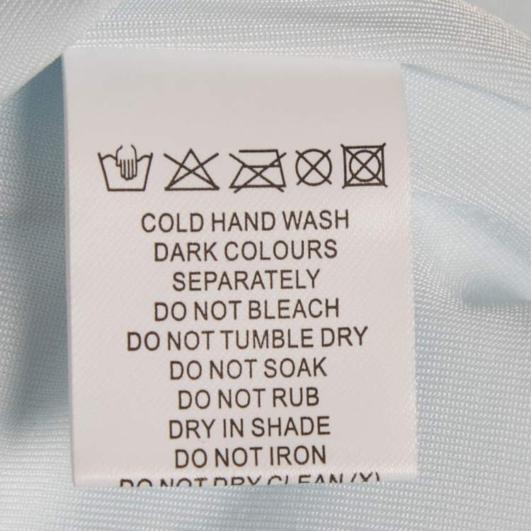 Pre Owned Meshki Blue Jersey Maxi Skirt XL