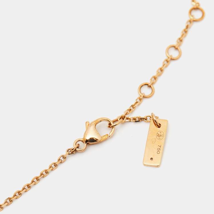 Pre Owned Messika Move Uno Diamonds 18k Rose Gold Bracelet