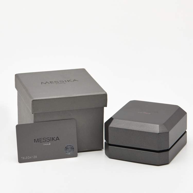 Pre Owned Messika Move Uno Diamonds 18k Yellow Gold Anklet Bracelet