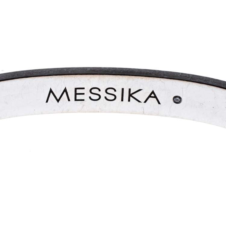 Pre Owned Messika Move Noa Diamond 18K White Gold Bracelet
