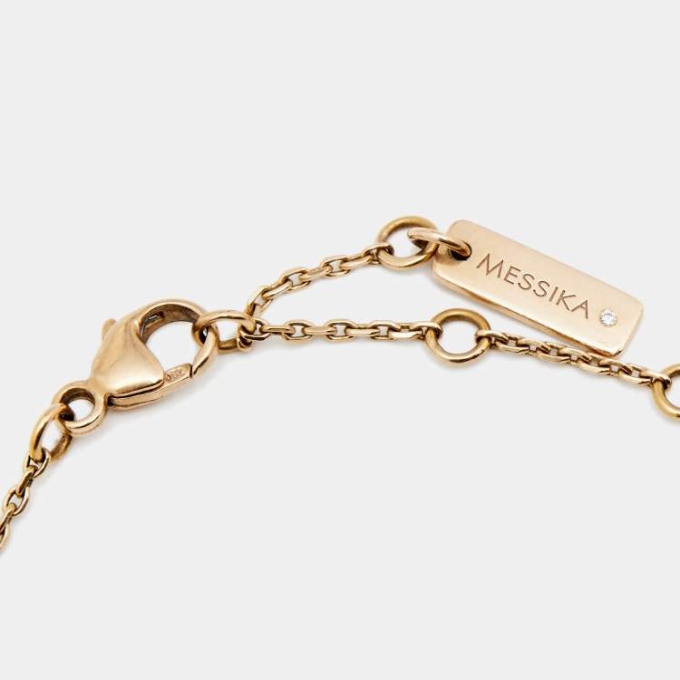 Pre Owned Messika  My First Diamond 18k Rose Gold Bracelet